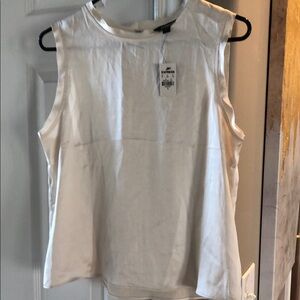 Elegant White Sleeveless Top